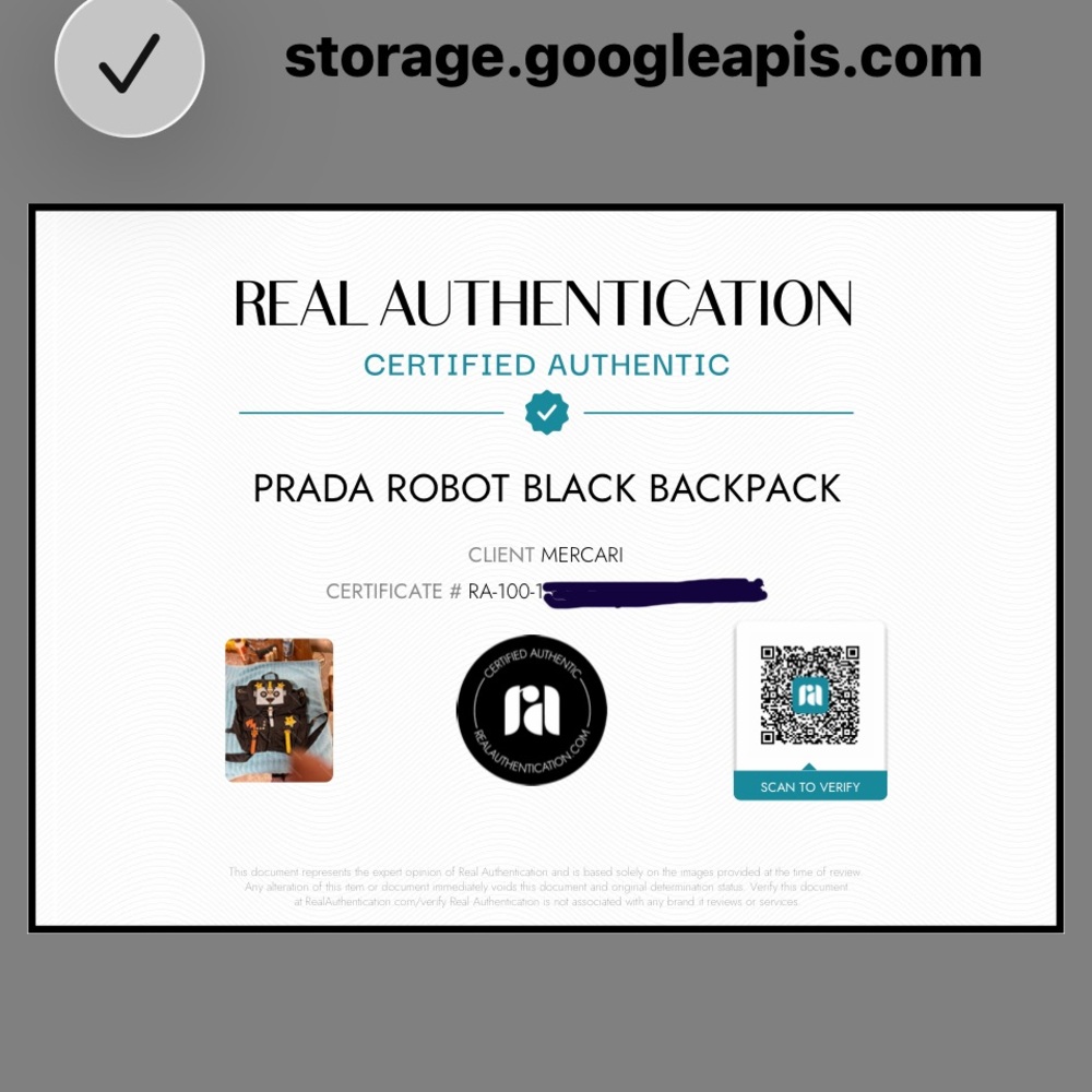 PRADA ROBOT BLACK BACKPACK WITH COA LIMITED EDITION - Picture 11 of 12